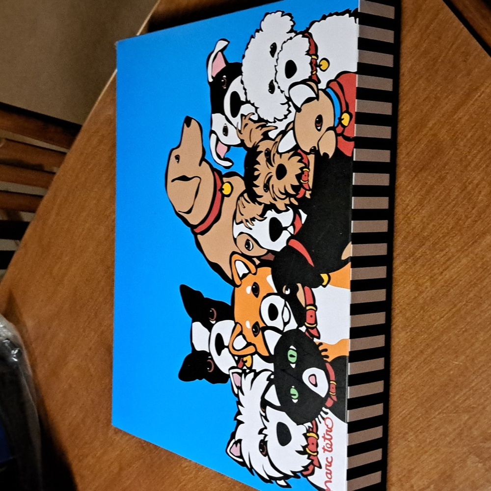 Flaah Sale Marc Tetro Dog Print Wallet Set - Picture 5 of 5